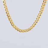 Cadena Cubana 7.3gr / 60cm / 5mm Oro Amarillo +1 18K