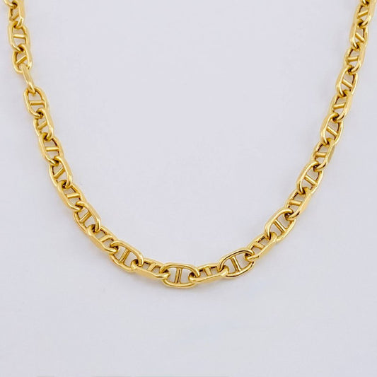 Cadena Marinera 13.2gr / 50cm / 4.7mm Oro Amarillo 18K