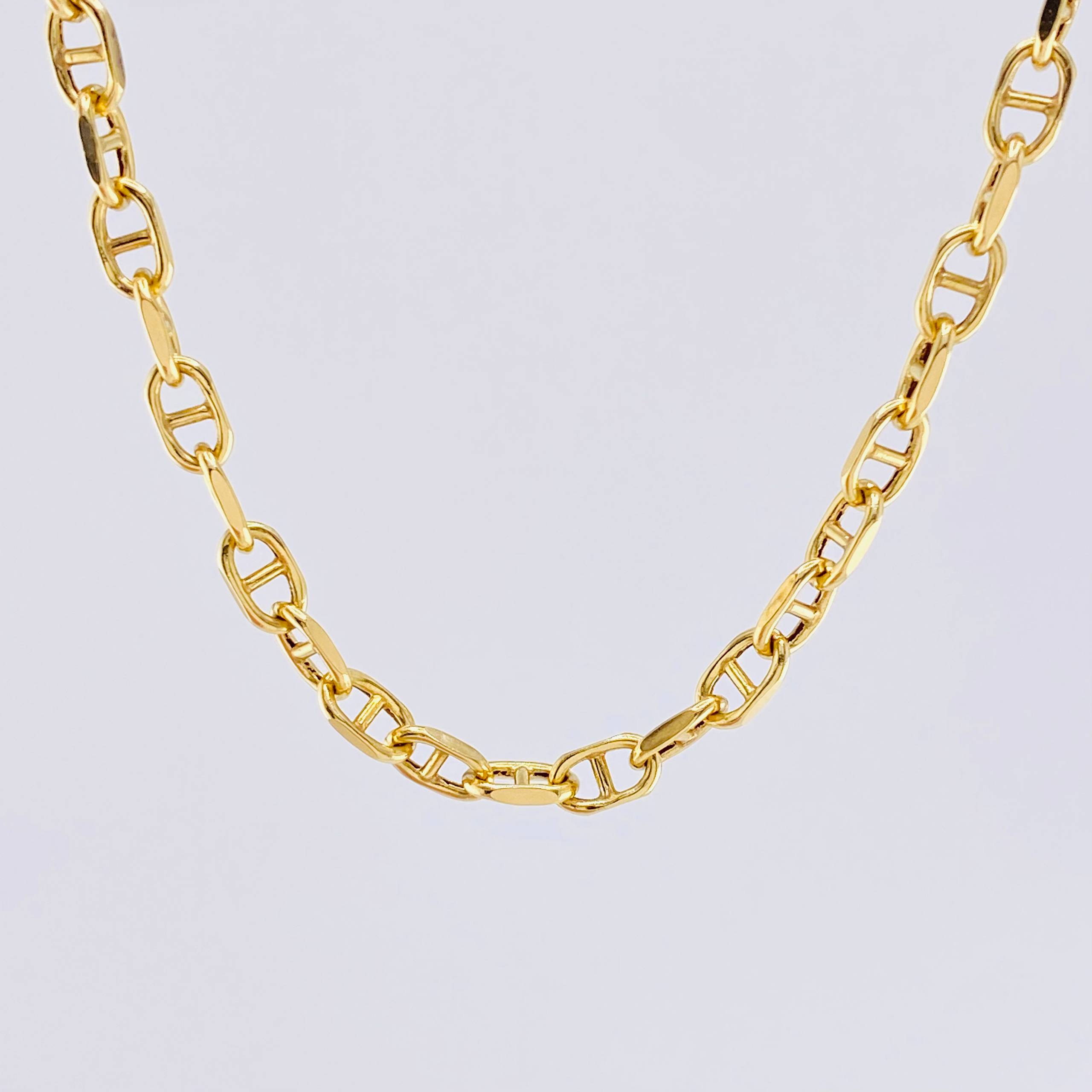Cadena Marinera 13.2gr / 50cm / 4.7mm Oro Amarillo 18K