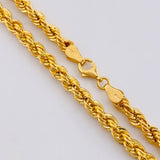 Cadena Lazo 14.3gr / 60cm / 4.45mm Oro Amarillo +3 18K ©