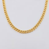 Cadena Cubana 6.1gr / 50cm / 5mm Oro Amarillo +1 18K