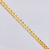 Cadena Cubana 6.75gr / 60cm / 5.25mm Oro Amarillo +1 18K *