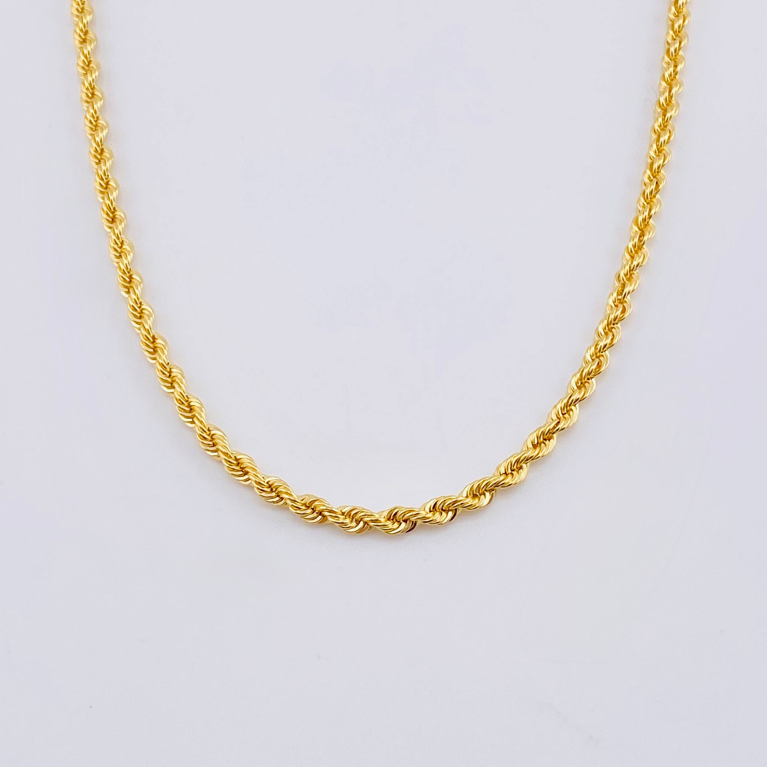 Cadena Lazo 8gr / 60cm / 3.25mm Oro Amarillo +3 18K