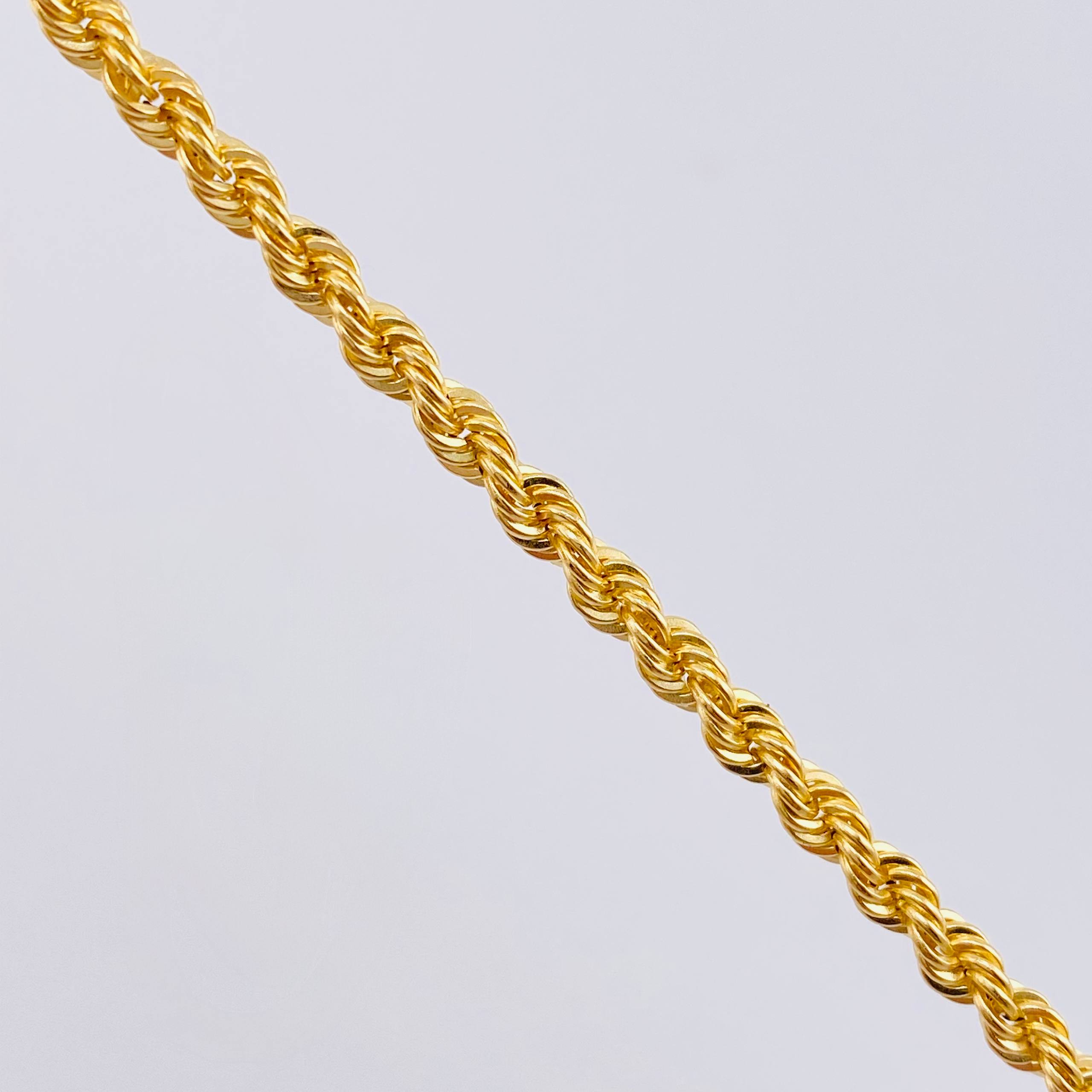 Cadena Lazo 8gr / 60cm / 3.25mm Oro Amarillo +3 18K