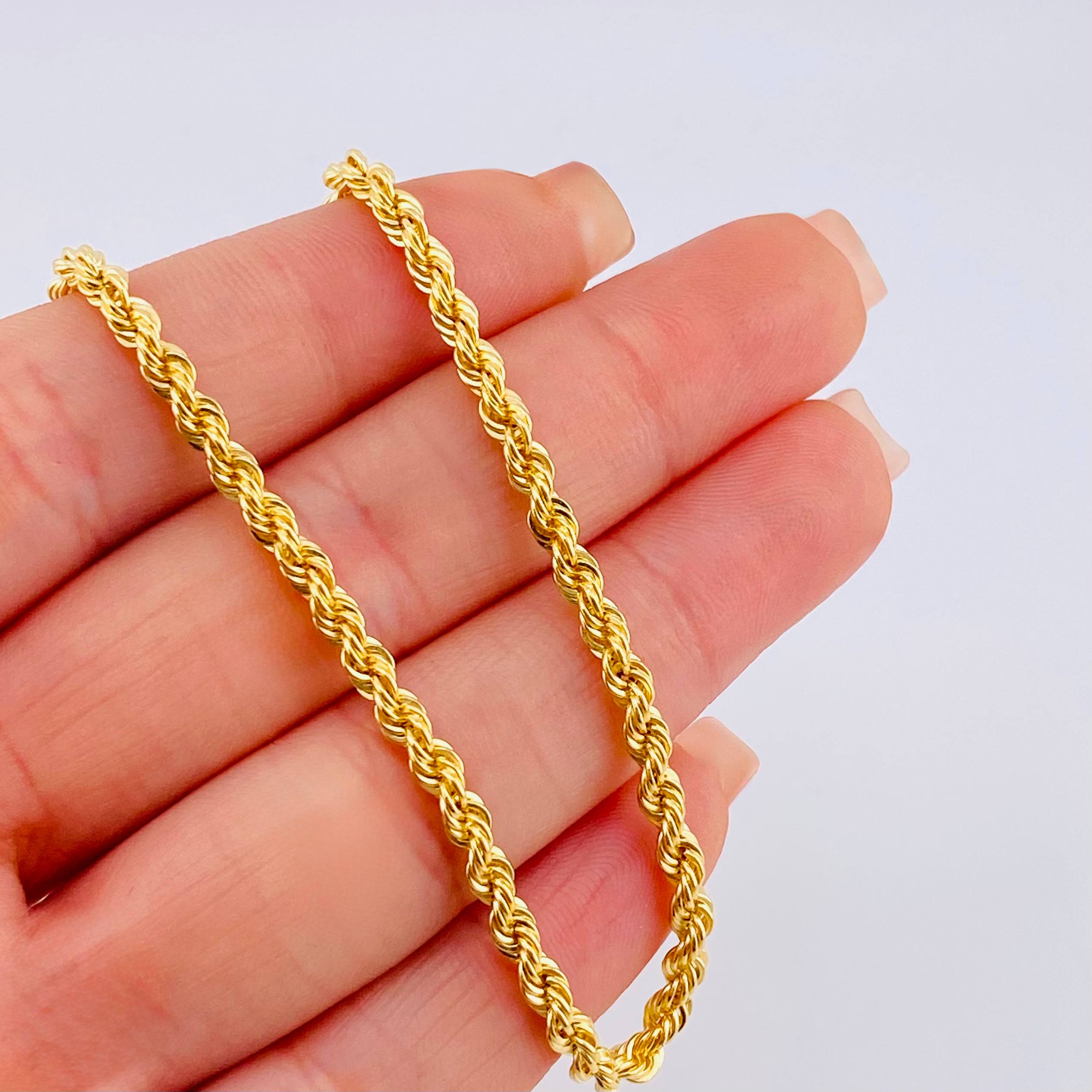 Cadena Lazo 8gr / 60cm / 3.25mm Oro Amarillo +3 18K