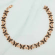 Pulso Mariposas 10.25gr / 7.3cm / Oro Rosa 18K $