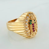 Anillo Virgen Guadalupe 4.55 g / T 6 Oro Amarillo 18K