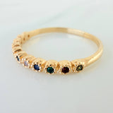 Anillo Churumbela Flores 1.45gr / T6 3/4 / Oro Amarillo 18K