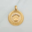 Dije Corona 6.95gr / 3.6cm / Oro Amarillo 18K $