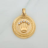Dije Corona 6.95gr / 3.6cm / Oro Amarillo 18K $