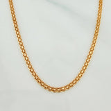 Cadena China 7.85gr / 55.8cm / 2mm Oro Amarillo Nac.Esp. 18K &