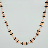 Cadena Rustica Tornillo 14.5gr / 71cm / 4mm Oro Rosa 18K %