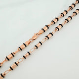 Cadena Rustica Tornillo 14.5gr / 71cm / 4mm Oro Rosa 18K %