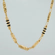 Cadena Rustica Cilindro 12.8gr / 61cm / 3.4mm Oro Amarillo 18K %