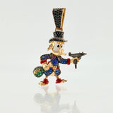 Dije Pato Pistola 10gr / 4.3cm / Oro Amarillo 18K