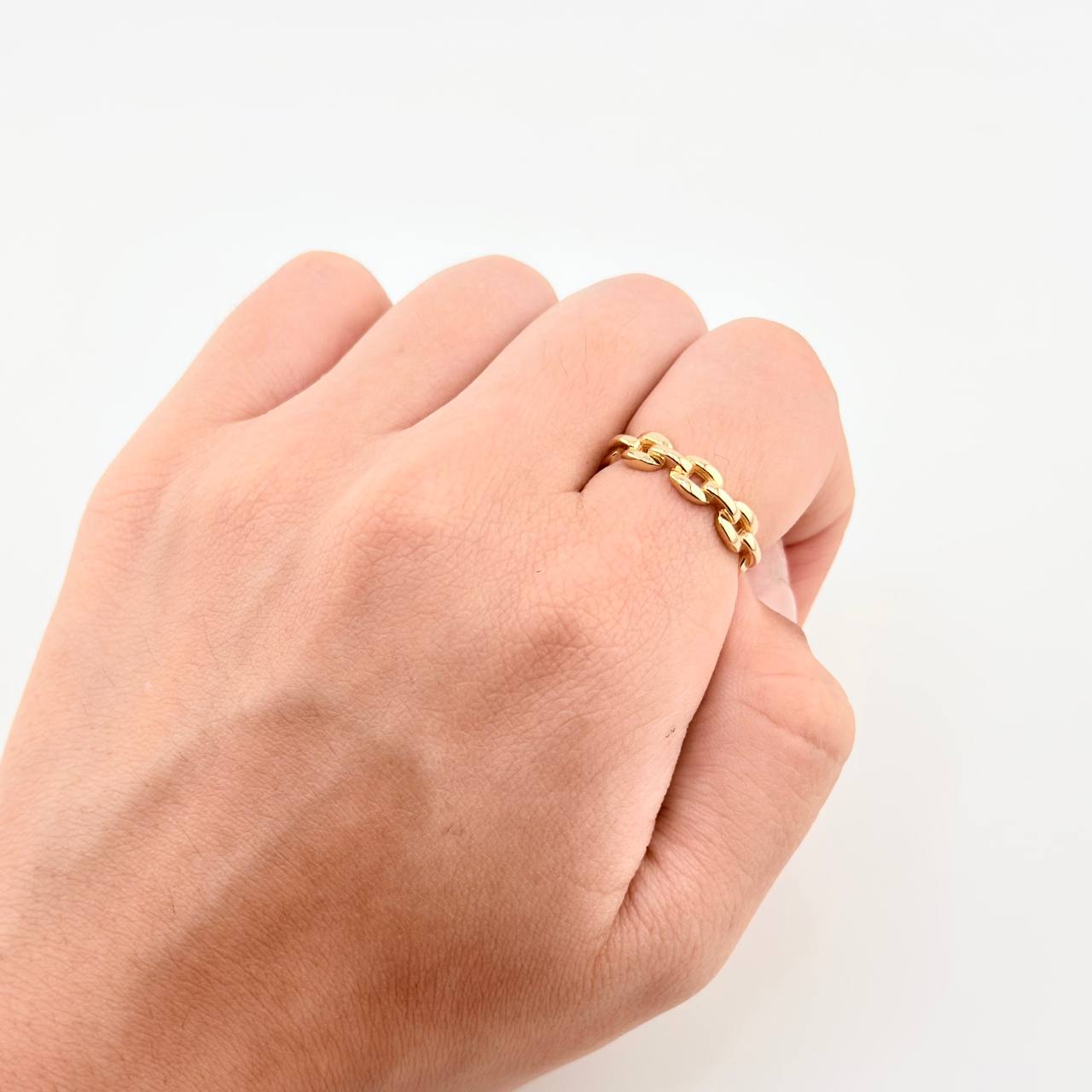 Anillo Roll On 2.55gr / T6 3/4 / Oro Amarillo 18K *