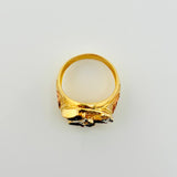 Anillo Pato 10.85gr / T10 3/4 / Tres Oros 18K *