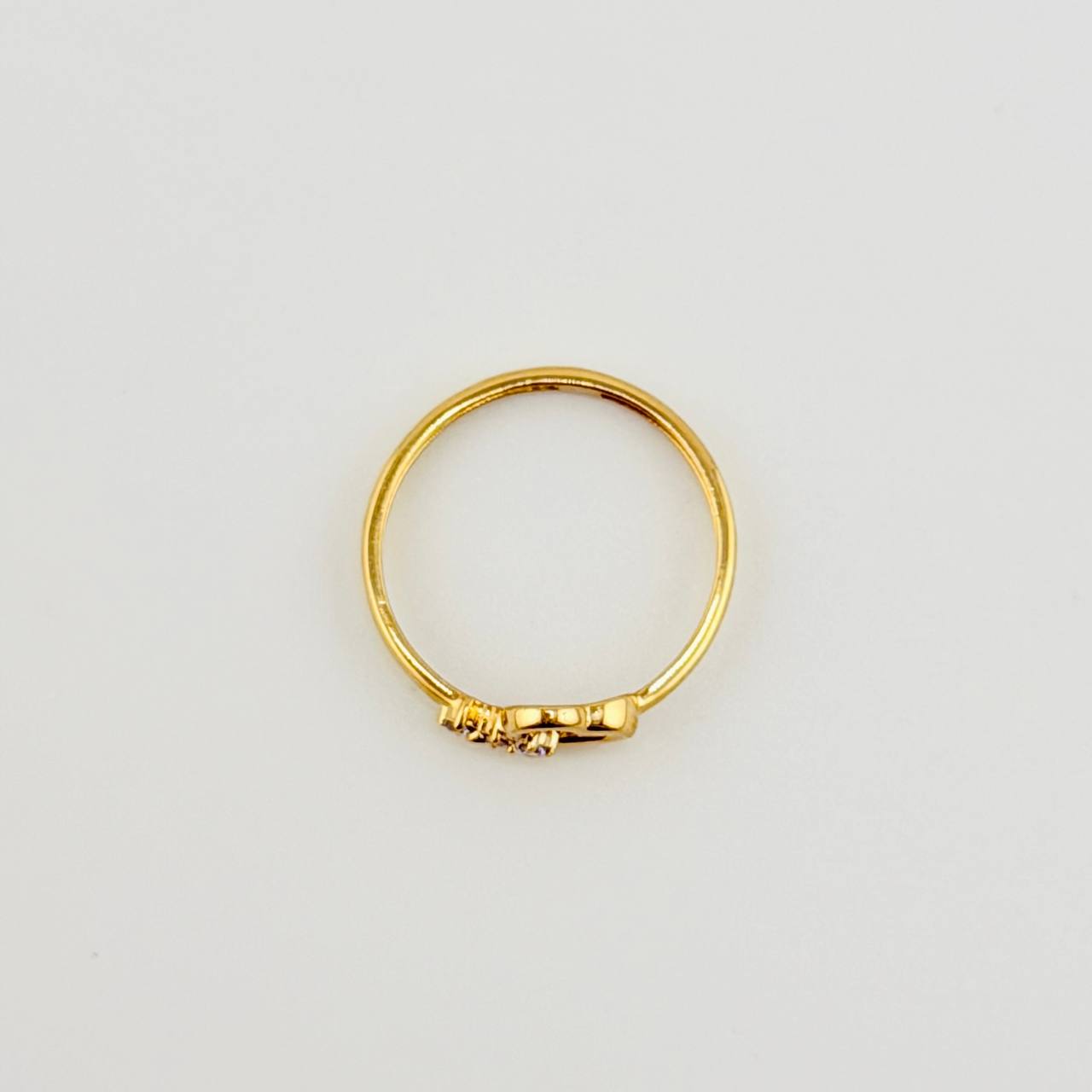 Anillo Corazón 1.15gr / T6 1/4 / Oro Amarillo 18K *