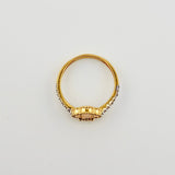 Anillo Trebol Rosado 2.05gr / T6 1/4 / Tres Oros Nac.Esp. 18K *