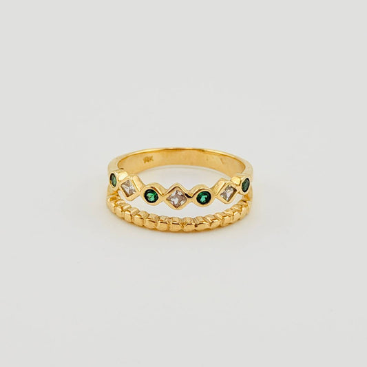 Anillo Bicel Petit 3.4gr / T6 1/2 / Oro Amarillo 18K *