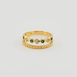 Anillo Bicel Petit 3.4gr / T6 1/2 / Oro Amarillo 18K *