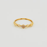 Anillo Nudo De Vida 1.1gr / T6 / Oro Amarillo 18K *