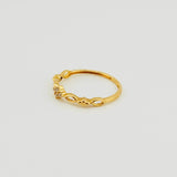 Anillo Nudo De Vida 1.1gr / T6 / Oro Amarillo 18K *