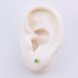 Topos Cesta Esmeraldas 30pts 0.9gr / 3mm Oro Amarillo 18K ©