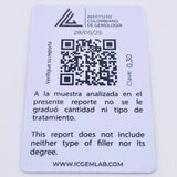 Topos Halo Circulo Esmeraldas 60pts Diamantes 26pts 3.5gr / 8mm Oro Amarillo 18K ©