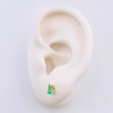 Topos Gota Esmerladas 57pts 1gr / 5mm Oro Amarillo 18K ©