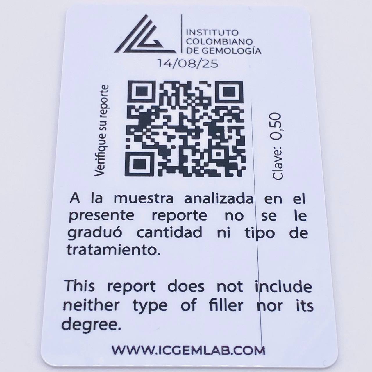 Topos Flor Trebol Esmeraldas 50pts 3.25gr / 8mm Oro Amarillo 18K ©