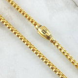 Cadena Veneciana Cubicular 23.85gr / 65cm / Oro Amarillo +4 18K (Oferta) ©