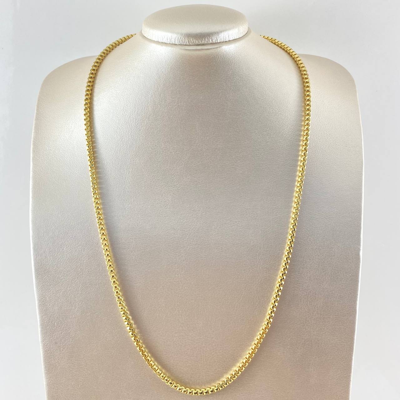 Cadena Veneciana Cubicular 23.85gr / 65cm / Oro Amarillo +4 18K (Oferta) ©