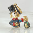 Dije Pato Bolsa Dinero 5.4gr / 3.5cm / Oro Amarillo 18K