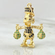 Dije Pato Bolsa Dinero 4.4gr / 3cm / Oro Amarillo 18K