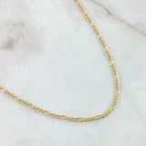 Cadena Figaro 1.95gr / 60cm / Oro Amarillo +1 18K *