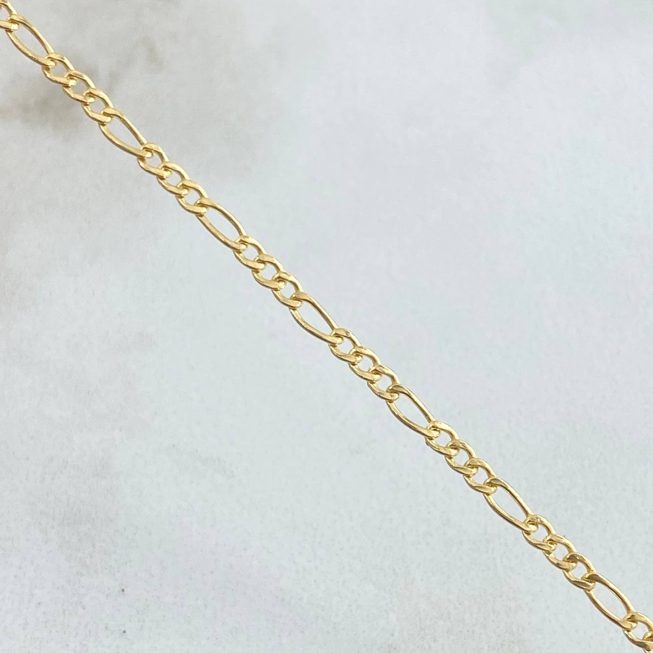 Cadena Figaro 1.95gr / 60cm / Oro Amarillo +1 18K *