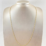 Cadena Figaro 1.95gr / 60cm / Oro Amarillo +1 18K *