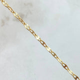 Cadena Flor Espejo 2.35gr / 45cm / Oro Amarillo +3 18K *