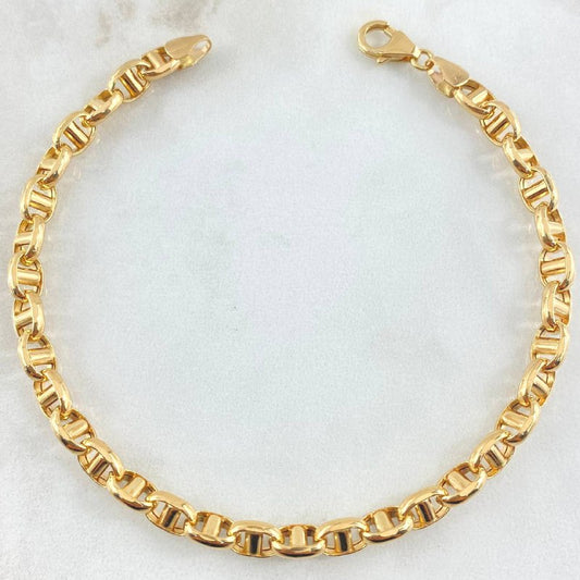 Pulso Escalera Volga 7.75gr / 21.5cm / 5.5mm Oro Amarillo +3 18K