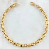 Pulso Escalera Volga 7.75gr / 21.5cm / 5.5mm Oro Amarillo +3 18K