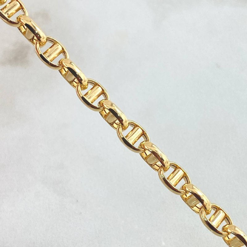 Pulso Marinero 7.75gr / 21cm / Oro Amarillo +3 18K ©