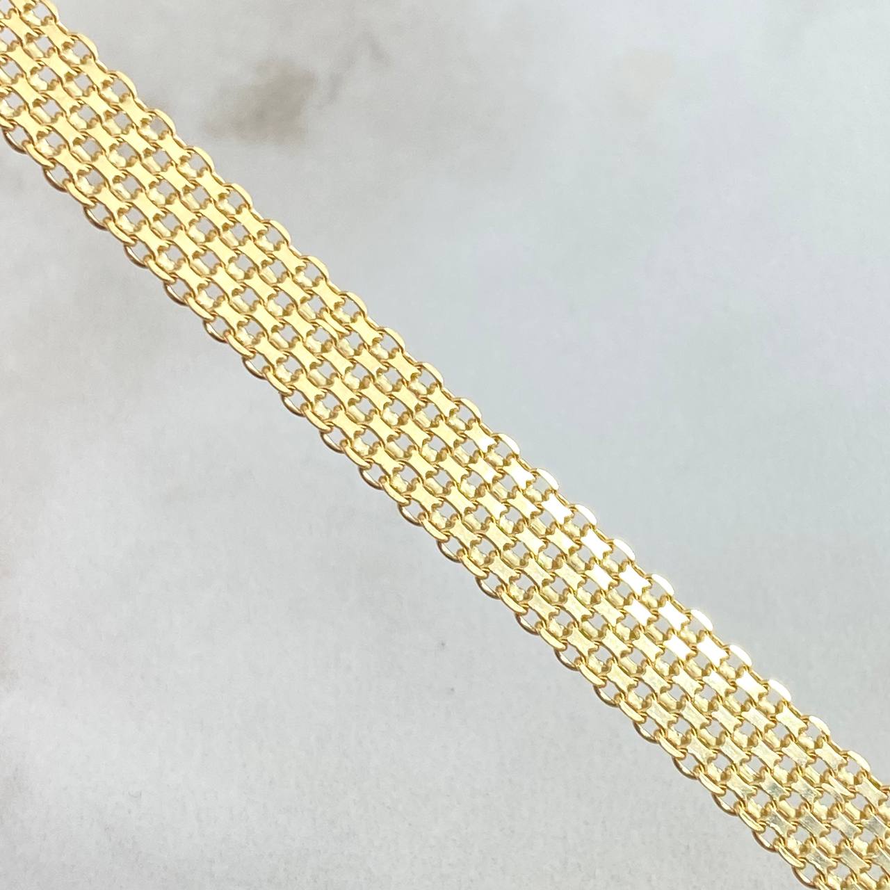 Pulso Chino 9.1gr / 19.5cm / Oro Amarillo +1 18K *