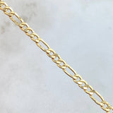 Pulso Figaro 3.45gr / 20.5cm / Oro Amarillo +1 18K ©