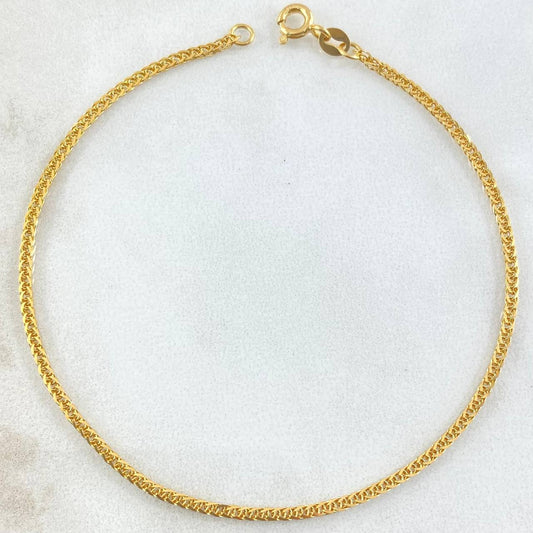 Pulso Franco 1.65gr / 19cm / Oro Amarillo +3 18K *