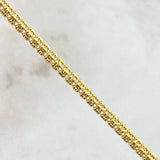 Pulso Ice 8.3gr / 20cm / Oro Amarillo +4 18K *