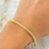 Pulso Ice 8.3gr / 20cm / Oro Amarillo +4 18K *