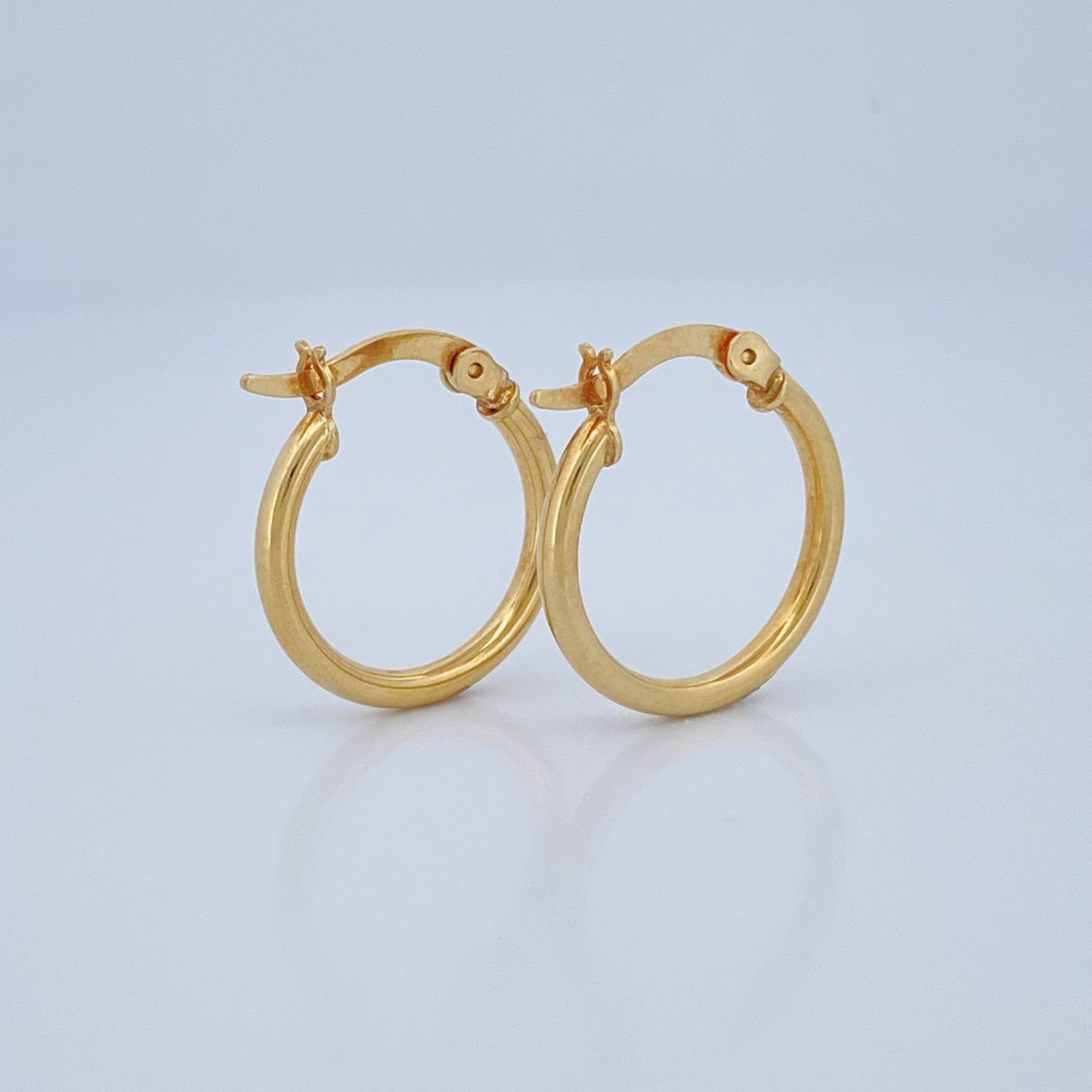 Candongas Jass 1.8gr / 2cm / Oro Amarillo 18K &