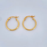 Candongas Jass 1.8gr / 2cm / Oro Amarillo 18K &