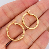 Candongas Jass 1.8gr / 2cm / Oro Amarillo 18K &